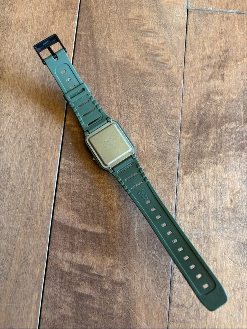 Casio Digital Calculator Watch in Green